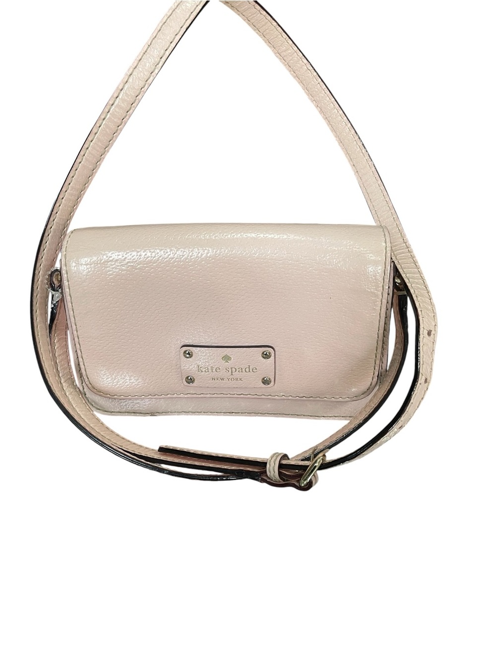 kate spade rose Pink Leather Crossbody Bag
